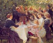 Hip hip hooray Peder Severin Kroyer